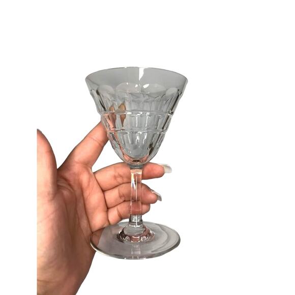 Baccarat Clear Crystal Glasses Set of Two - Picture 4 of 6